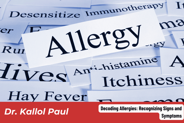 You are currently viewing Decoding Allergies: Recognizing Signs and Symptoms